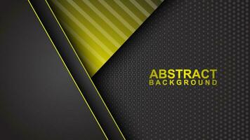 Abstract background overlapping gold line decoration layers with copy space for text. luxury style. Vector illustration