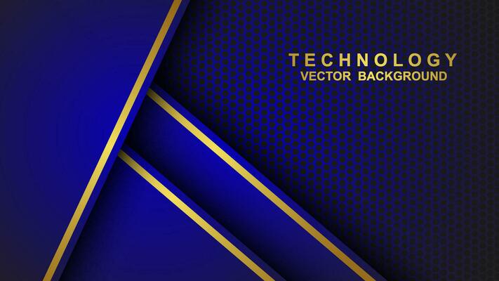 Abstract background overlapping gold line decoration layers with copy space for text. luxury style. Vector illustration
