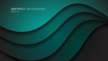 Vector background curve paper layers with space for text and message background design