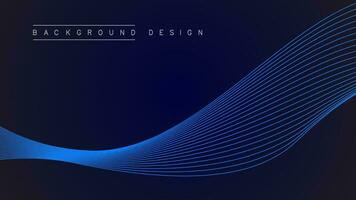 Abstract vector background, transparent wavy lines for brochure, website, flyer design