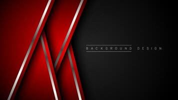 Red background vector layer overlapping on dark space for background design