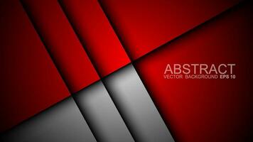 Red background vector layer overlapping on dark space for background design