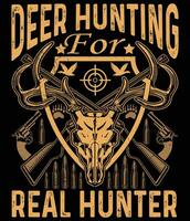 hunting t shirt vector design.