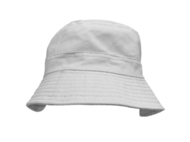 White bucket hat PNG transparent