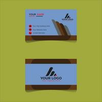 Free vector modern  business card design
