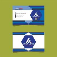 Free vector modern  business card design