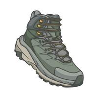 hiker shoes, design for shoes icon vector