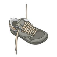 youth sneakers, icon design, and can be used for product illustration vector