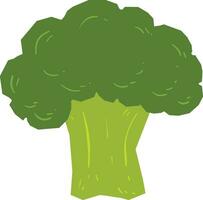 Organic Broccoli Element vector