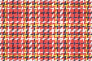 Seamless pattern check of plaid texture fabric with a background vector textile tartan.