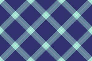 Texture pattern background of vector textile fabric with a check plaid tartan seamless.