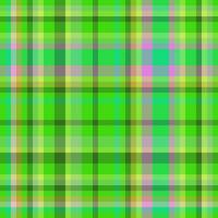 Plaid seamless pattern of tartan fabric background with a texture textile vector check.