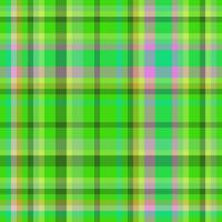 Plaid seamless pattern of tartan fabric background with a texture textile vector check.