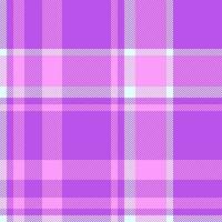 Vector textile fabric of background check pattern with a texture tartan plaid seamless.
