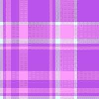 Vector textile fabric of background check pattern with a texture tartan plaid seamless.