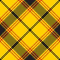 Plaid pattern vector. Check fabric texture. Seamless textile design for clothes, paper print. vector