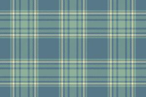 Plaid background, check seamless pattern in blue. Vector fabric texture for textile print, wrapping paper, gift card or wallpaper.