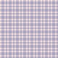 Plaid check pattern. Seamless fabric texture. Tartan textile print. vector