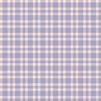 Plaid check pattern. Seamless fabric texture. Tartan textile print. vector