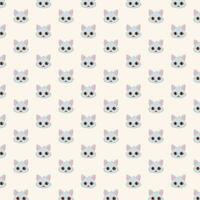 Very cute cat pattern design for decorating, wallpaper, wrapping paper, fabric or etc. vector