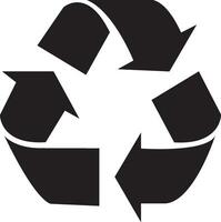 icono de vector de reciclaje