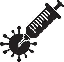 Vaccine vector icon