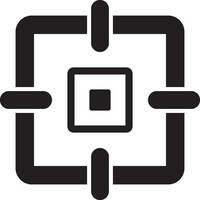 Target vector icon