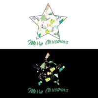 Merry Christmas t shirt design vector