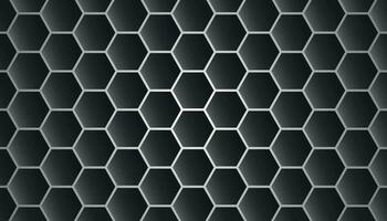 black and grey hexagonal pattern background. background with hexagons. Abstract geometric hexagon gray background. modern seamless hexagon pattern. vector