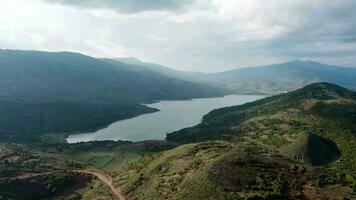 natuurlijk reservoir in Yunnan, China. video