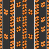 a seamless pattern with abstract shapes in the form of orange leaves stacked vertically. suitable for background images, foreground images, invitations, or other decorations vector