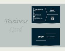 vector negocio tarjeta plantilla, doble de un lado negocio tarjeta diseño plantilla, visitando tarjeta, negocio tarjeta plantilla,