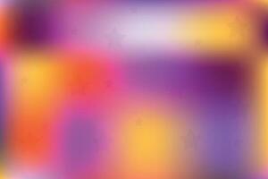 Funky blur wavy abstract colorful background vector