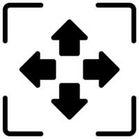 move selector glyph icon vector