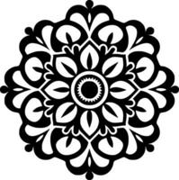 Mandala - High Quality Vector Logo - Vector illustration ideal for T-shirt graphic