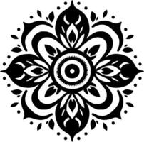 Mandala - High Quality Vector Logo - Vector illustration ideal for T-shirt graphic