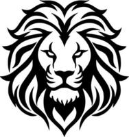 Lion - Minimalist and Flat Logo - Vector illustration