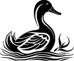 Duck - High Quality Vector Logo - Vector illustration ideal for T-shirt graphic