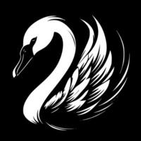 Swan - High Quality Vector Logo - Vector illustration ideal for T-shirt graphic