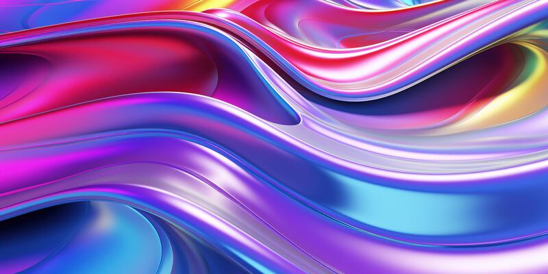 Metallic liquid abstract 4K ultra HD wallpaper