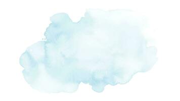Soft blue and harmony background of stain splash watercolor vector