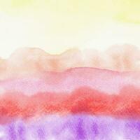 Colorful gradient watercolor for background vector