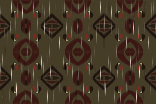 motivo ikat cachemir bordado antecedentes. ikat tela geométrico étnico oriental modelo tradicional. ikat azteca estilo resumen diseño para impresión textura,tela,sari,sari,alfombra. vector