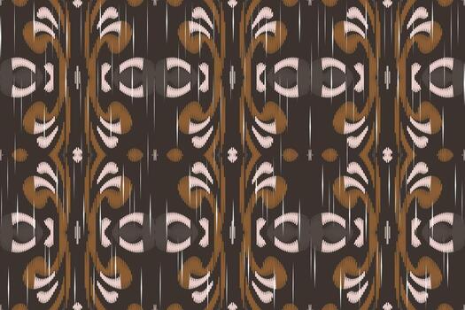 motivo ikat cachemir bordado antecedentes. ikat vector geométrico étnico oriental modelo tradicional. ikat azteca estilo resumen diseño para impresión textura,tela,sari,sari,alfombra.