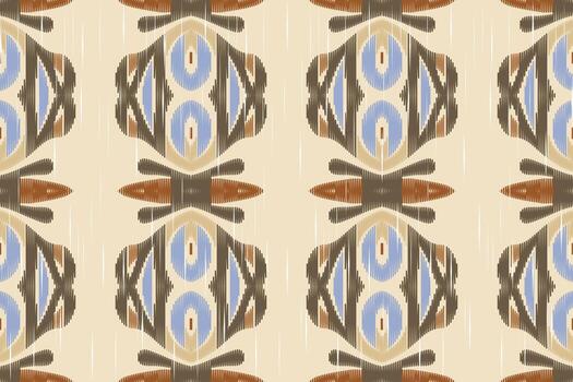 motivo ikat floral cachemir bordado antecedentes. ikat impresión geométrico étnico oriental modelo tradicional. ikat azteca estilo resumen diseño para impresión textura,tela,sari,sari,alfombra. vector