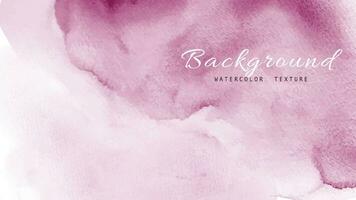 Abstract background designed with pink watercolor stains vector