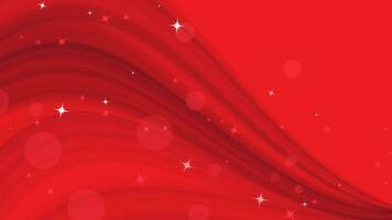 Abstract background creative star on red wave watercolor background vector