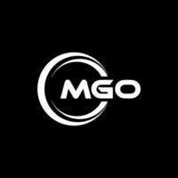 MGO Logo Design, Inspiration for a Unique Identity. Modern Elegance and Creative Design. Watermark Your Success with the Striking this Logo. vector