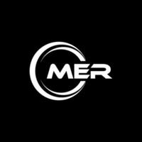 MER Logo Design, Inspiration for a Unique Identity. Modern Elegance and Creative Design. Watermark Your Success with the Striking this Logo. vector