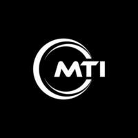 MTI Logo Design, Inspiration for a Unique Identity. Modern Elegance and Creative Design. Watermark Your Success with the Striking this Logo. vector